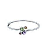 SS & GF Bracelets with Gems/Dia