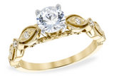 Diamond Semi-Mount Ring