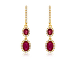 Gemstone Earring