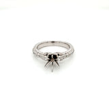 Diamond Semi-Mount Ring