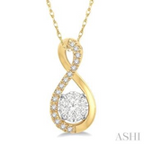 Diamond Pendant in Gold