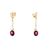 Gemstone Earring