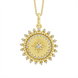 Diamond Pendant in Gold