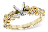 Diamond Semi-Mount Ring