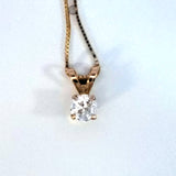 Diamond Pendant in Gold