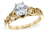 Diamond Semi-Mount Ring