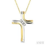 Diamond Pendant in Gold