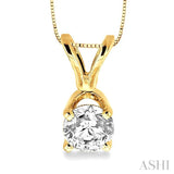 Solitaire Diamond Pendant