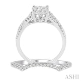 Lovebright Bridal Diamond Wedding Set