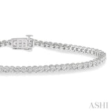 Illusion Plate Diamond Bracelet