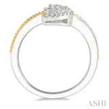 Lovebright Diamond Fashion Open Ring