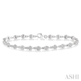 Heart Shape Diamond Bracelet