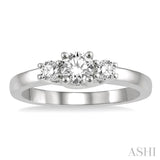 Three Stone Diamond Ring