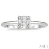 Petite Baguette Diamond Fashion Ring