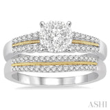 Lovebright Bridal Diamond Wedding Set