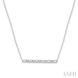 Bar Petite Diamond Fashion Necklace